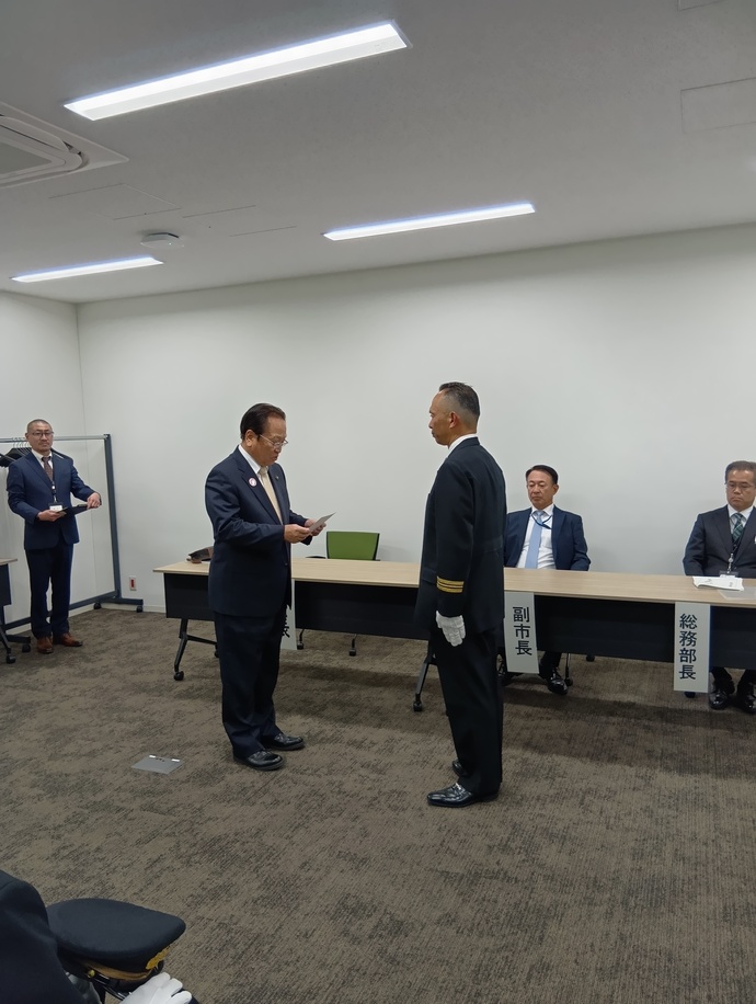 団長辞令