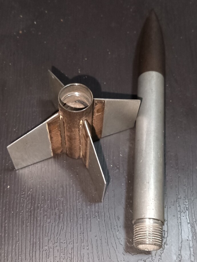ペンシルロケット実機